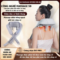 Massage cổ vai gáy 5d Nhật Bản Kyodo KD-86 liên doanh