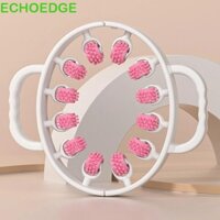 Massage lăn giảm béo ECHOEDGE, Máy mát xa kẹp chân hình khuyên cầm tay 12 bánh, Máy mát xa chân xoay 360 độ Dụng cụ mượt mà Máy mát xa cơ bụng Định hình vẻ đẹp