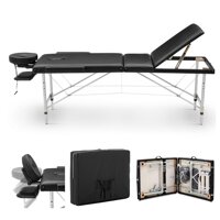 Massage Table Portable Massage Bed Spa Bed 84 “（L） 36 ”（ W） Hight Adjustable Massage Table Folding Massage Bed Spa Bed Facial Cradle Salon Bed