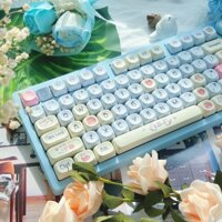 [Master Ace] Keycaps chủ đề Hakimi, 140 phím, chiều cao MOA, thăng hoa PBT, phù hợp với bàn phím phím 87/68/84/104/108