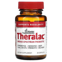 Master Supplements Theralac Broad Spectrum Probiotic 30 Billion CFU 30 Capsules