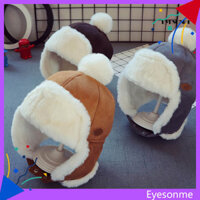 [Mắt] 0-2 Tuổi Bé Trai Mũ Lót Sang Trọng Bịt Tai Thu Đông Trẻ Sơ Sinh Dày Ấm Áp Sang Trọng Mũ Bóng Để Mặc Hàng Ngày