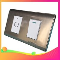 Mặt 1 Công Tắc Wifi 1 Công Tắc 1 Chiều Titan W-Silver