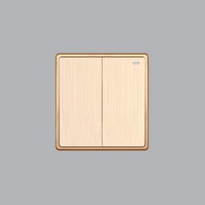 Mặt 2 công tắc 1 chiều MPE S702