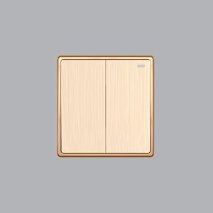 Mặt 2 công tắc 2 chiều MPE S702M