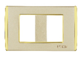 Mặt 2 thiết bị cỡ S viền bạc Uten V9.1-PM2