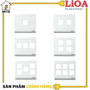 Mặt 6 lỗ và viền đơn trắng- Series V20 LiOA V20S6X