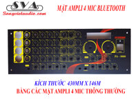 MẶT AMPLI 4 MIC  CÓ BLUETOOTH (PA9900)