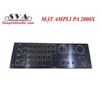 MẶT AMPLI PA 2000X (MẶT NHÔM)