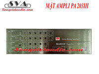 MẶT AMPLI PA 203III