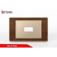 Mặt Át Khối Vân Gỗ Viền Vàng Tenko TK-C6-AK