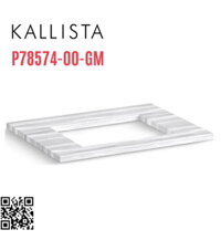 Mặt bàn đá lavabo cẩm thạch trắng Kallista P78574-00-GM