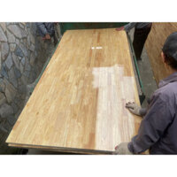 Mặt bàn dài 130cm rộng 20cm,25cm,30cm,... gỗ thịt , mặt bàn gỗ cao su phun bóng 2 mặt hàng loại 1 đẹp [FS]