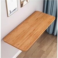 MẶT BÀN GỖ CAO SU 40X80CM BO GÓC