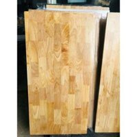 Mặt bàn gỗ cao su tự nhiên 30x60cm, chống thấm nước - 30x50