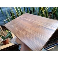 mặt bàn gỗ rộng 30cm . màu nâu vintage màu gỗ thông