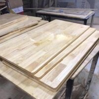 Mặt bàn gỗ THÔNG đầy đủ kích thước đã sơn,phủ bóng và bo góc- Mua về là dùng - 40 x 60 cm