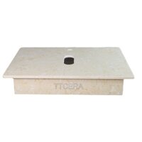 Mặt Bàn Lavabo Đá Vàng Vân Mây Nhân Tạo TTCERA MLB03