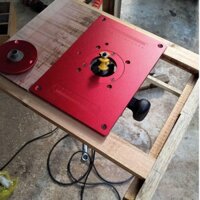 Mặt Bàn máy Phay đỏ Cốt 12,7mm - Mặt Bàn Máy Soi Cầm Tay