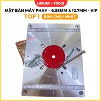 Mặt Bàn Máy Phay Trắng Cho Máy Soi Cầm Tay Cốt 6.35mm và 12.7mm