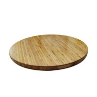 Mặt bàn tròn 60cm dầy 25mm gỗ tre ghép thanh cao gấp