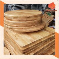 mặt bàn tròn gỗ cao su đường kính 60