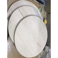 mặt bàn tròn gỗ thông D50cm nguyên tấm khổ lớn