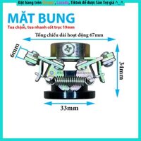 Mặt Bung Ly Tâm Tua Nhanh Hoặc Tua Chậm Motor Có Cốt Trục 19mm