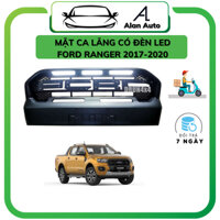 Mặt ca lăng độ Ford Ranger 2017-2021,Ca lăng có đèn Led nhựa ABS cao cấp