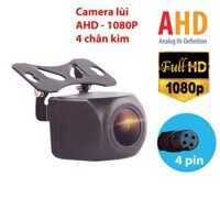Mắt camera lùi AHD, 4 chân, jack 2.5mm, Full HD 1080