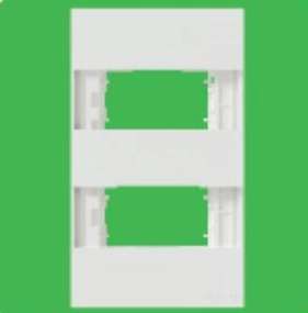 Mặt cho 2 thiết bị Size S Schneider M3T02_WE