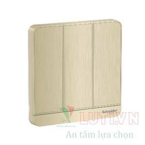Mặt cho 3 công tắc AvatarON Schneider E8333_WG