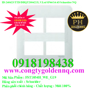 Mặt cho 4 thiết bị FST1054H_WE_G19