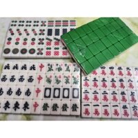 Mạt chược size nhỏ ốp lưng xanh 26mm - 144 quân