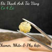 Mặt Cỏ Thạch Anh Tóc Vàng tự nhiên