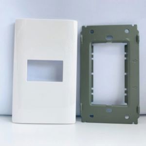 Mặt công tắc đơn Dobo A50-88521S