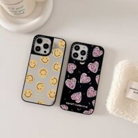 [Mặt cười màu vàng] Ốp gương casetf cho iPhone 1615 14 13 12 Pro max 11 Chống sốc ins Ốp lưng ngôi sao tương tự