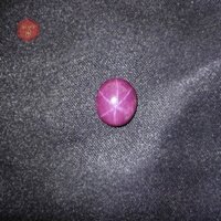 Mặt Đá Ruby Sao Tự Nhiên Yên Bái Mài Sống 8,75ct Mặt Nhẫn, Mặt Dây Chuyền