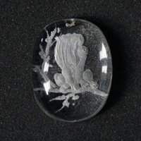 Mặt Dây Chuyền 12 Con Giáp Tuổi Thân Khỉ Thạch Anh Trắng THA1