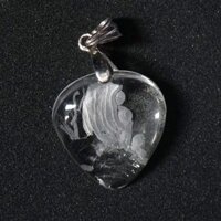 Mặt Dây Chuyền 12 Con Giáp Tuổi Thân Khỉ Thạch Anh Trắng THA4