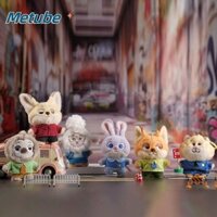Mặt dây chuyền ba lô METUBE, Đồ chơi búp bê sang trọng Zootopia Judy Hopps, Nick Wilde Phim hoạt hình mềm mại Anime Móc khóa Quà tặng trẻ em