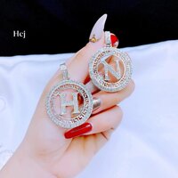 Mặt dây chuyền bạc chữ cái cỡ lớn MS15 - Chữ T