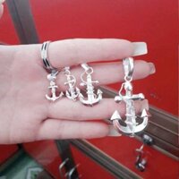 Mặt dây chuyên bac mỏ neo YN JEWELRY - Trắng,S