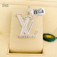 Mặt dây chuyền bạc nam kiểu dáng LV nhỏ cá tính - trang sức Lợi Hoàn