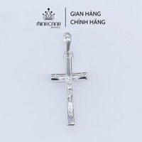 Mặt Dây Chuyền Bạc Thánh Giá Cho Nam - Minh Canh Jewelry