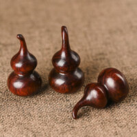 Mặt dây chuyền bầu gỗ đàn hương đỏ hình lá nhỏ, charm điện thoại, phụ kiện móc khóa, trang sức DIY, hạt Phật giáo bán buôn