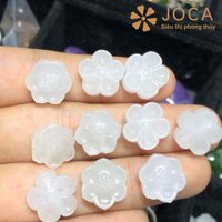 Mặt Dây Chuyền Bông Hoa Ngọc Cẩm Thạch