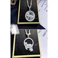 mặt dây chuyền cho nam hình con báo BẠC CAO CẤP