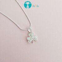 Mặt dây chuyền cỏ 3 lá đính full đá siêu sáng lấp lánh Tana (không kèm dây)| Trang sức trẻ trung cá tính
