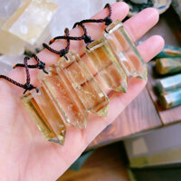 Mặt dây chuyền đá Citrine - Viên đá thu hút tài lộc, tránh thị phi